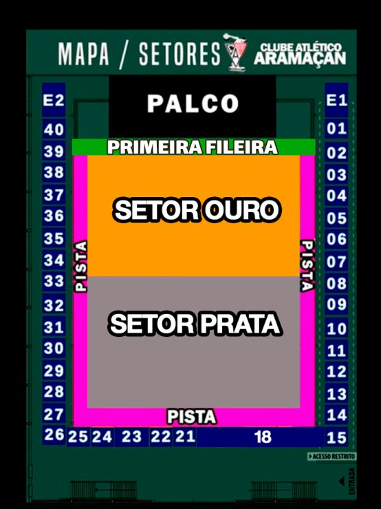Mapa do evento - Rodrigo Teaser em Santo André - Sessão Extra